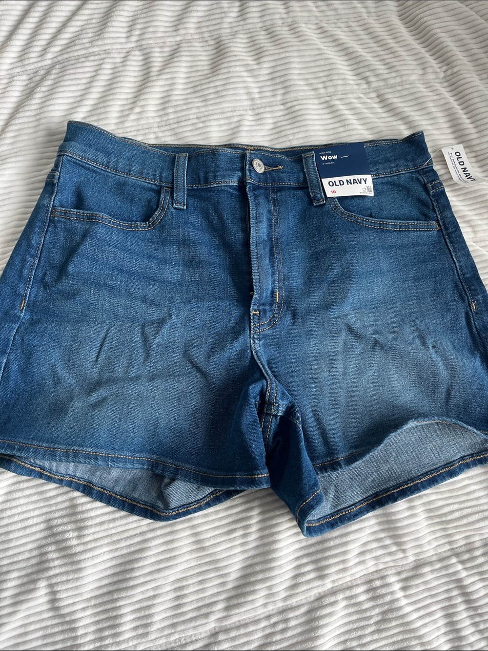Old Navy Dark Blue Denim Women's Jean Shorts